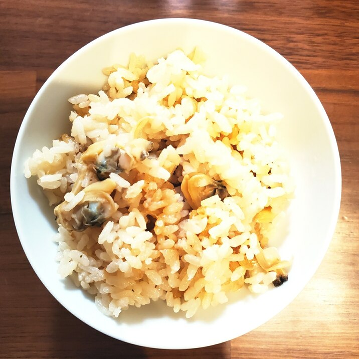 簡単☆あさり御飯